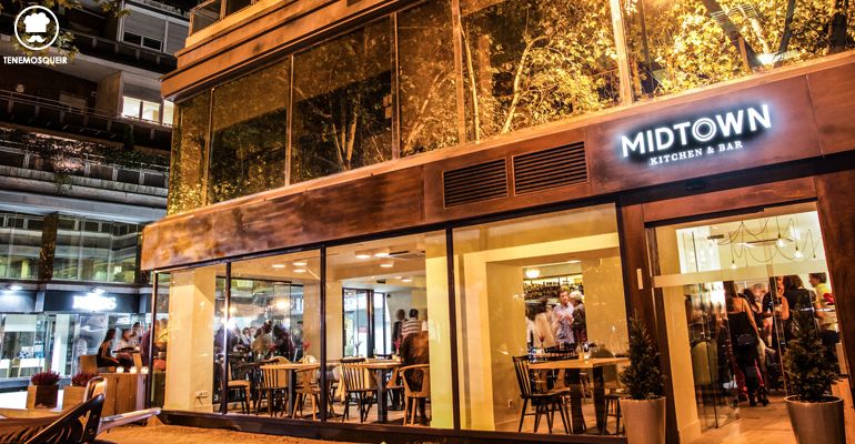 A Midtown Restaurante Madrid Tenemosqueir Exterior