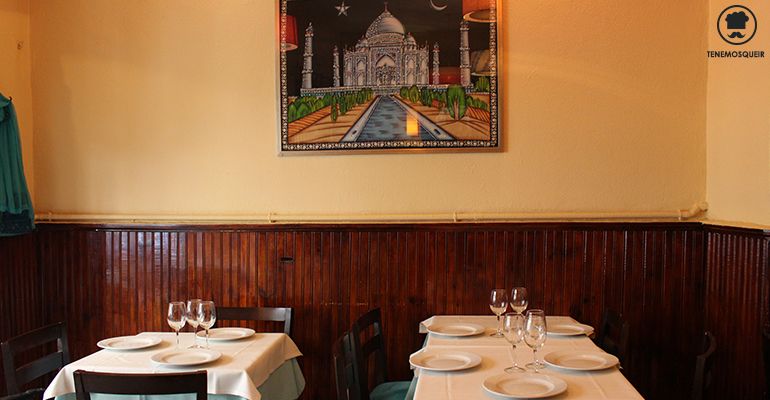 Decoracion Taj Mahal Restaurante Indio Madrid