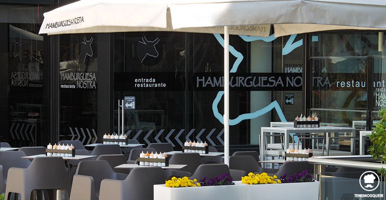 A Restaurante Hamburguesa Nostra Tenemosqueir Madrid Terraza